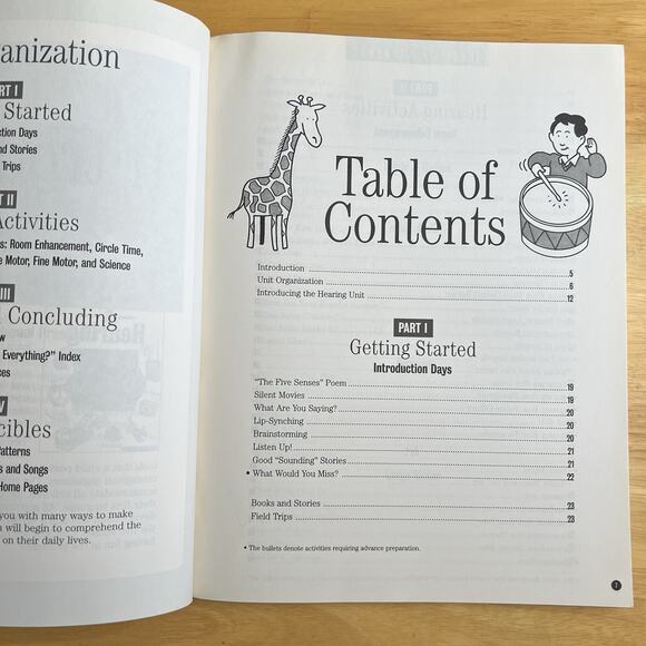 Scholastic Preschool Curriculum 5 Senses Hearing by Pamela Haussner Harvey 1999 - Picture 6 of 15
